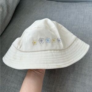 Canvas Floral Bucket Hat